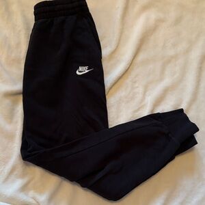 Nike Kids Dark Joggers with Logo